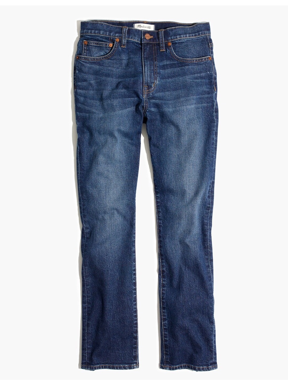 Madewell Cruiser Straight Jeans - Blue Size 27